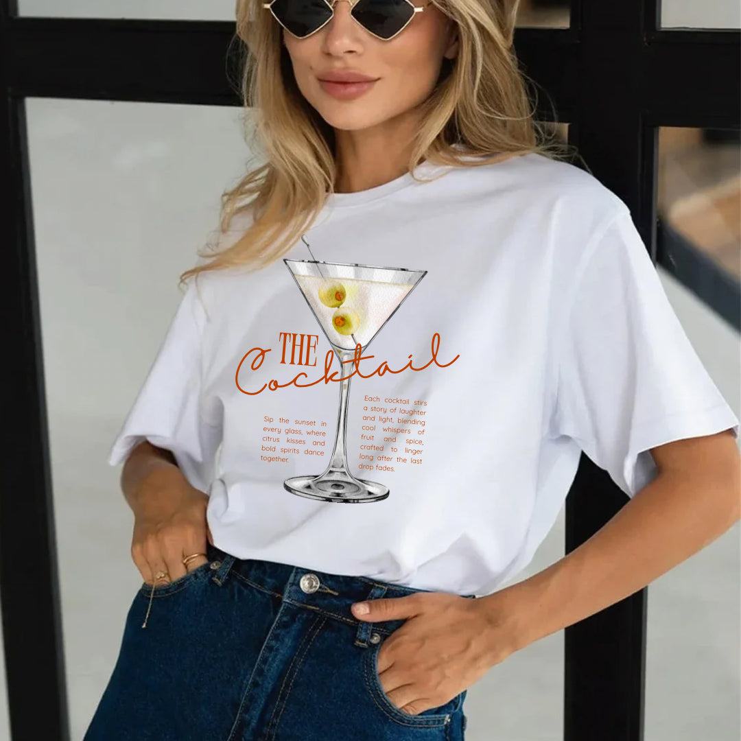 Tricou Cocktail Drinks